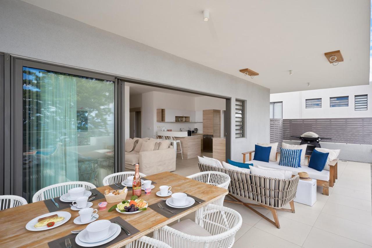 Les Estivales Beachfront Suites & Penthouses With Lov Trou aux Biches Exterior photo