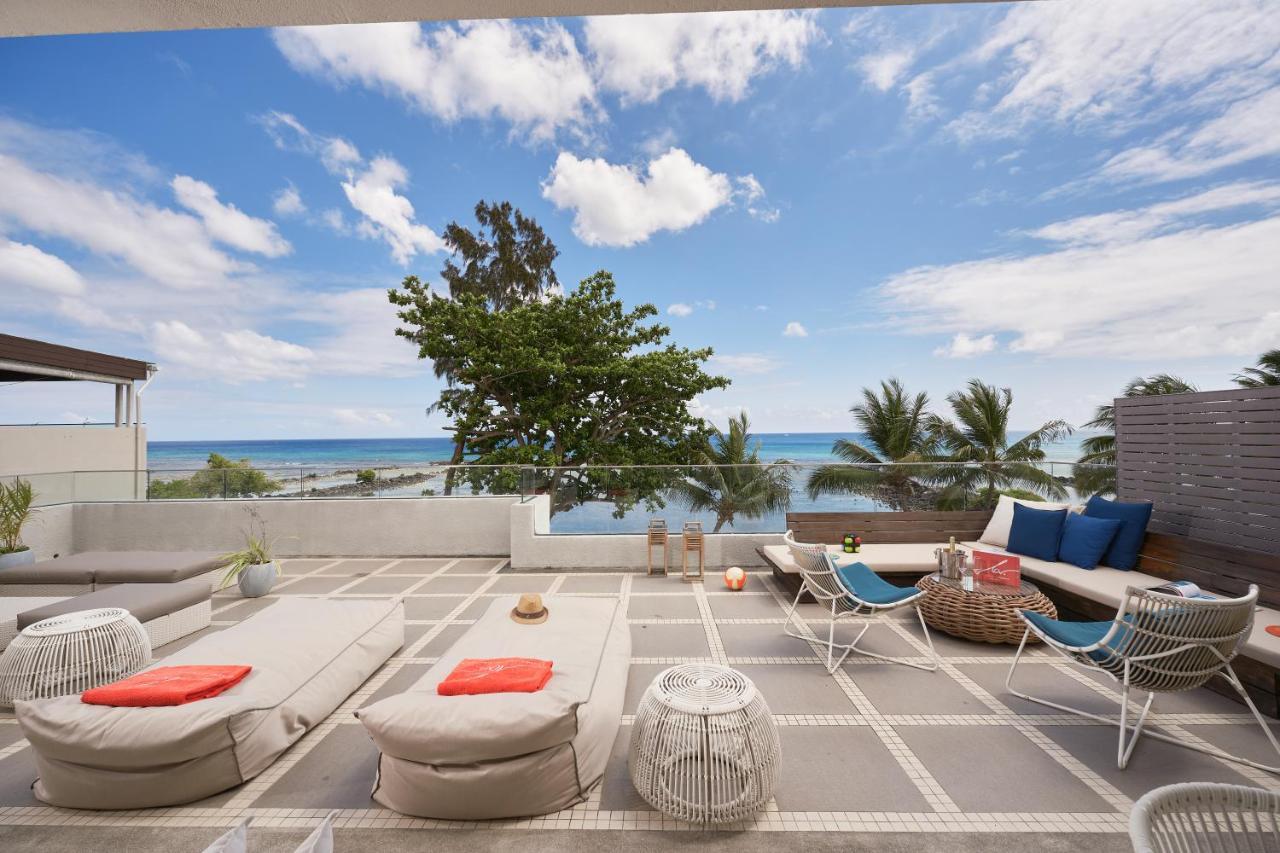 Les Estivales Beachfront Suites & Penthouses With Lov Trou aux Biches Exterior photo