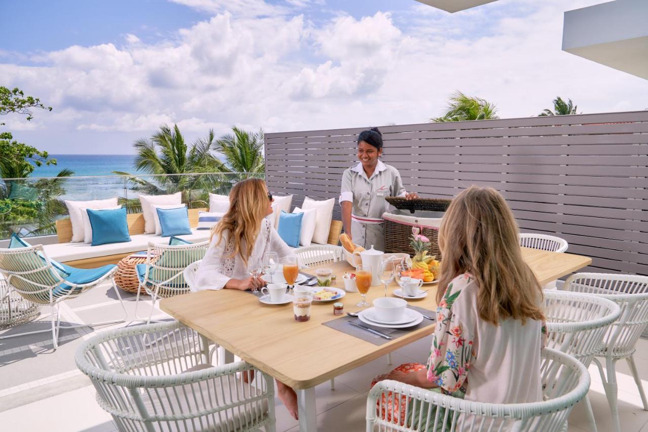 Les Estivales Beachfront Suites & Penthouses With Lov Trou aux Biches Exterior photo